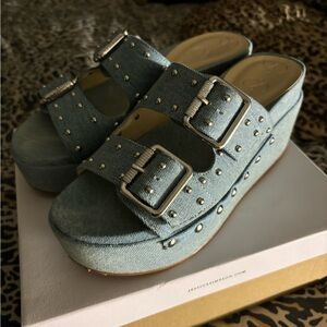 Denim Jessica Simpson Wedges